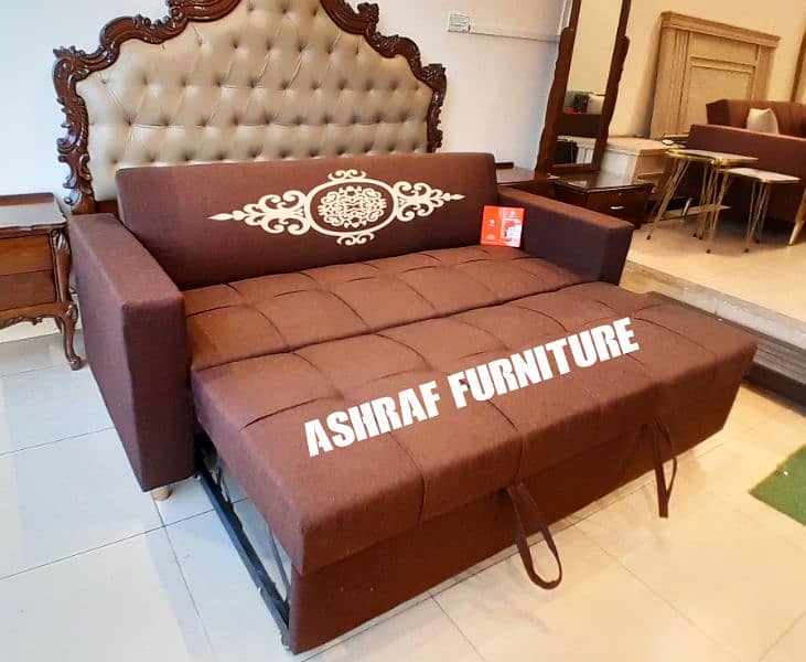 Sofa cum bed/Double cumbed/Sofa/L Shape/Combed/Double bed  03048375757 17