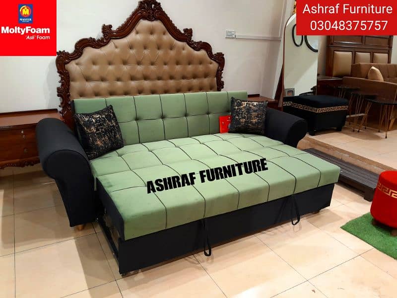 Sofa cum bed/Double cumbed/Sofa/L Shape/Combed/Double bed  03048375757 19