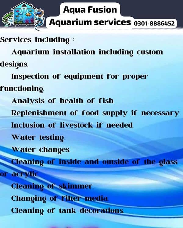 Aquarium Maintenance & Service 8