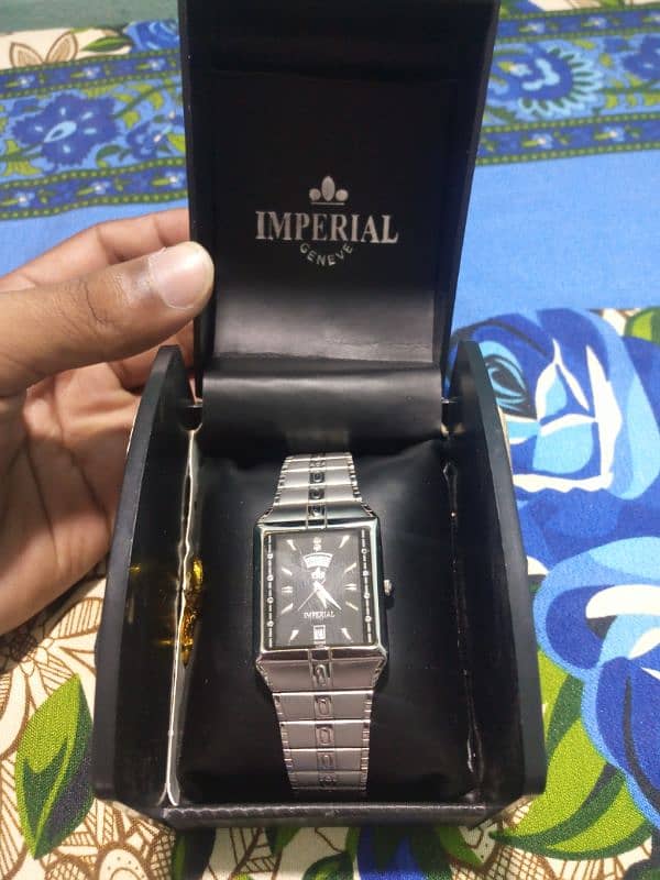 imperial watch for sale front glass is cracked 7