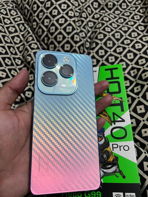 Infinix Hot 40 Pro 8+8 256gb Read Full Add Carefully Then Contact 1