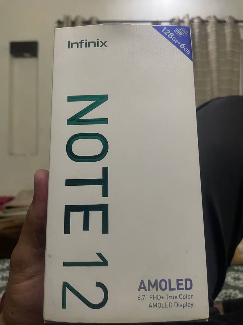 Infinite note 12  X663 6