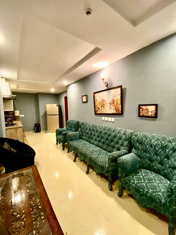 One Bed Apartment Available For Rent In Gulberg Greens Islamabad. 1