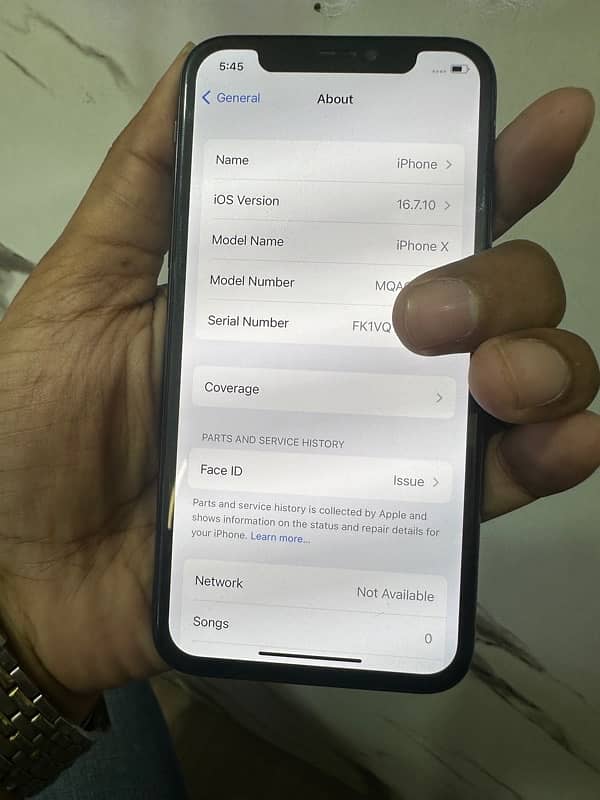 iphone x 64 gb pta approve 6