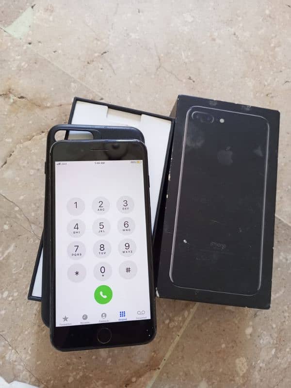 iPhone 7 plus 256 gb with box 2