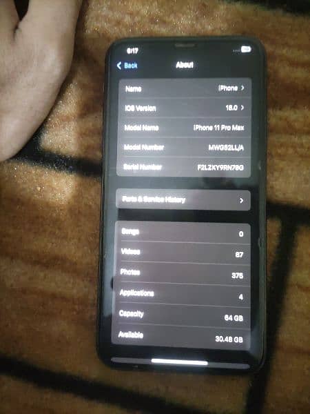 Iphone 11 pro max 64 gb jv 2