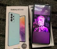 SAMSUNG A73 256 GB WITH BOX 0