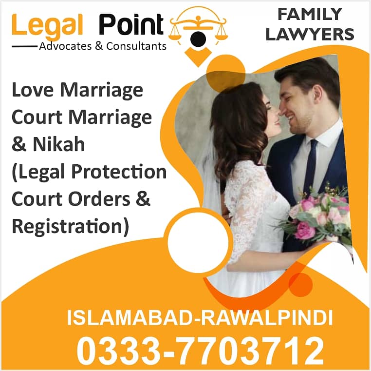 Family Lawyer Court Marriage Nikkah, Divorce Khula, NADRA Reg Advocate 4