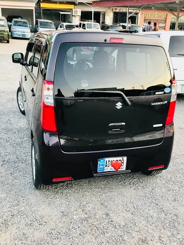 Suzuki Wagon R fx limited 2015/18 for sale islamabad number 1