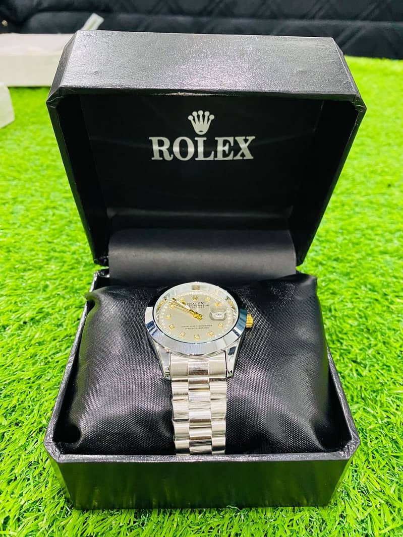 Rolex Wrist Day And Date adjust Perpetual Watch 1