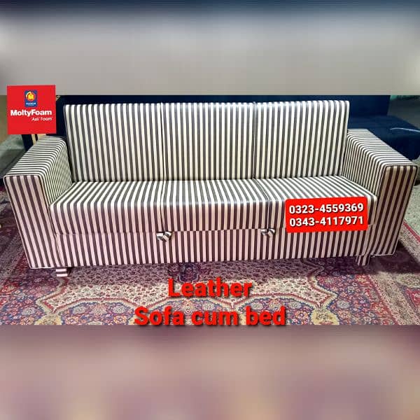 Molty double bed sofa cum bed/dining table/stool/Lshape sofa/chair 9