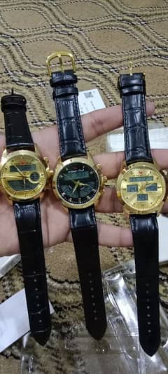 asalamulakikum I am sell new Al Salah watch with packing watar resist