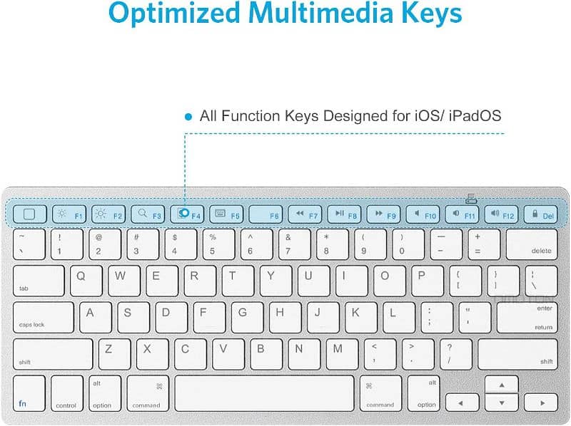 Wireless Keyboard Mcbook ipad 4