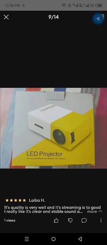 LED Mini Projector 2