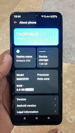 realme C63 mobile phone