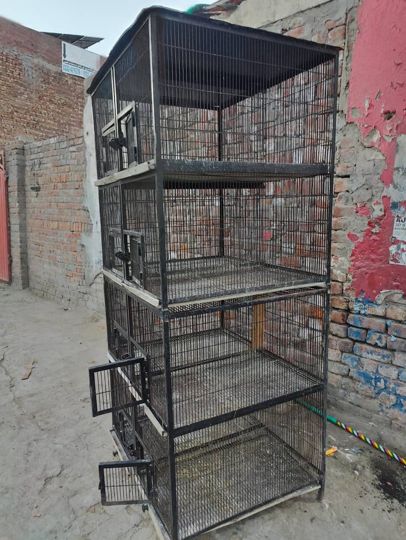 heavy iron cage / birds cage / parrot cage / matel cage for birds 7