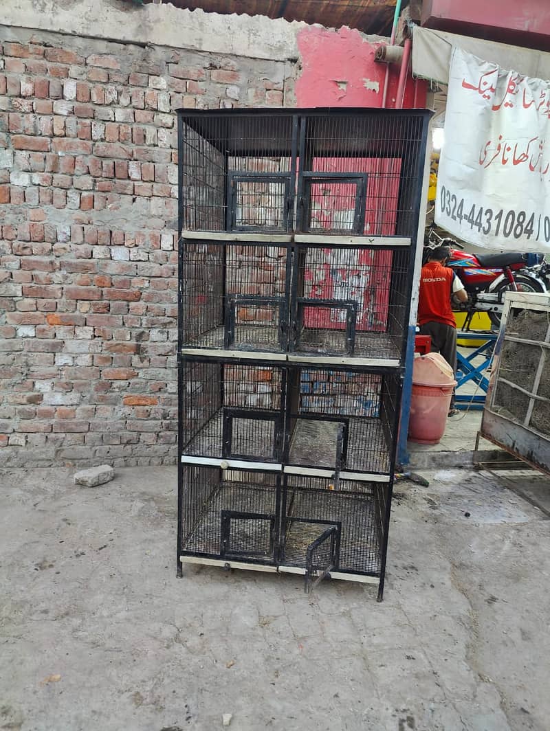 heavy iron cage / birds cage / parrot cage / matel cage for birds 8