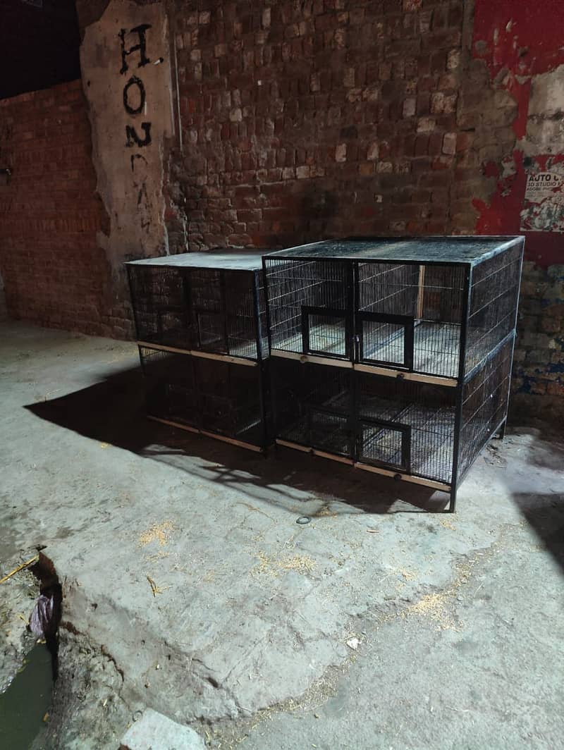 heavy iron cage / birds cage / parrot cage / matel cage for birds 12