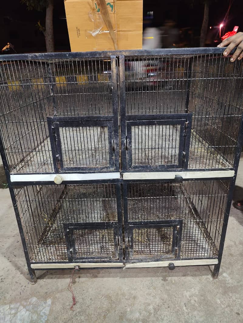 heavy iron cage / birds cage / parrot cage / matel cage for birds 13