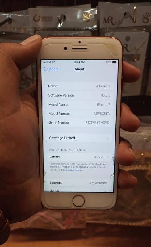 I phone 7 non pta condition 10 / 10 memory 128 GB final price 19000 2