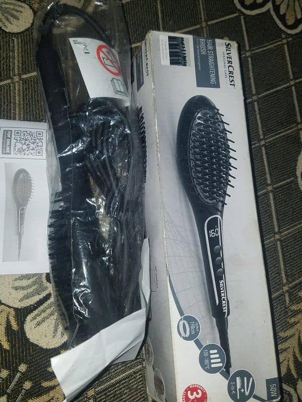 hair straightening brush 3