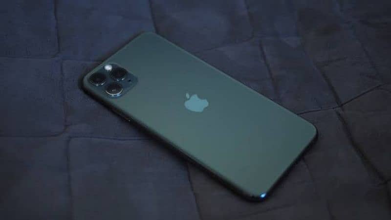 Iphone 11 pro (pta approved)(256gb)(midnight green) 1