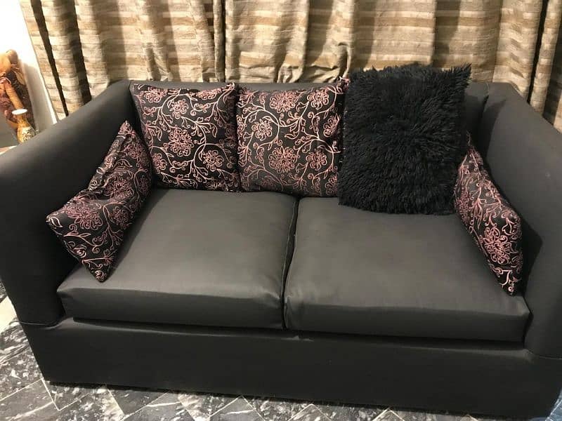 8 Seater Leather Sofa Set 2