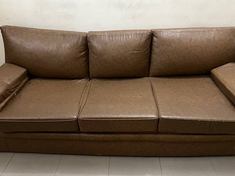 leather sofa set 5 seater 2