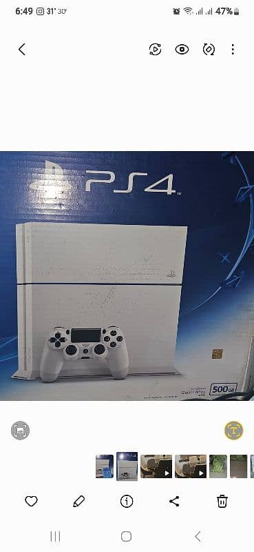 Ps 4 original 500GB for salein mint condition 1