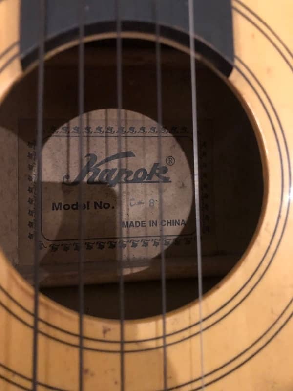 Original Kapok guitar Model C-8 10