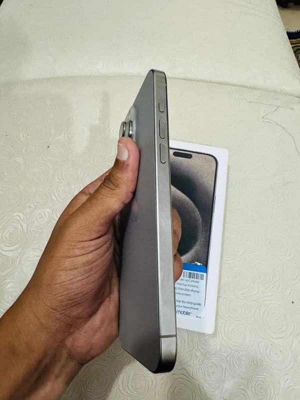 iPhone 15 Pro Max JV 256GB Natural Titanium =  03274706406 2