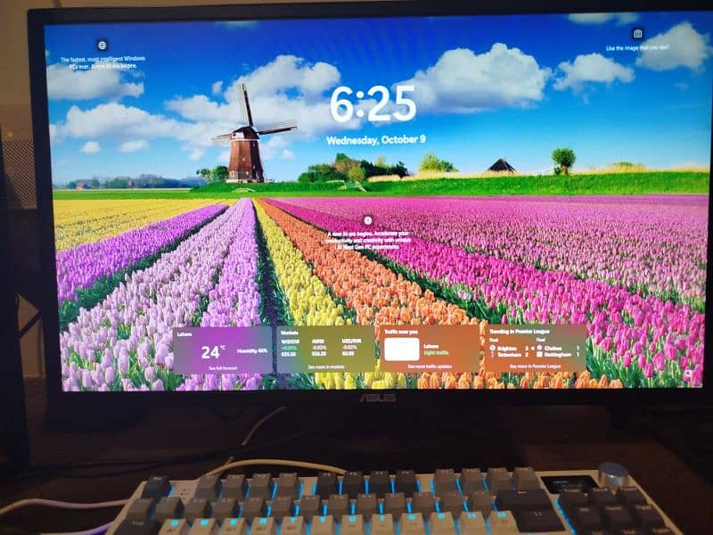 Asus vg248 144hz monitor 10/20 no dot no line all buttons working 4