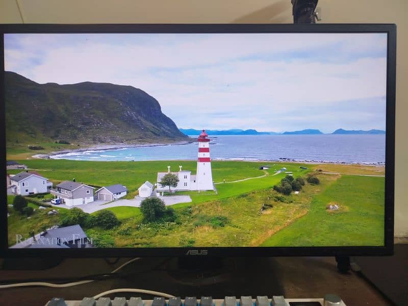 Asus vg248 144hz monitor 10/20 no dot no line all buttons working 5