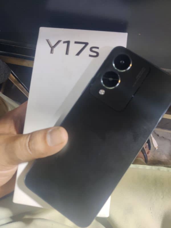 vivo Y17S grey 4+4 128gb complete box 3