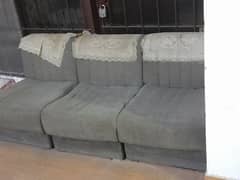 3 sofa seat available for sale. fabric poshish  for office/home