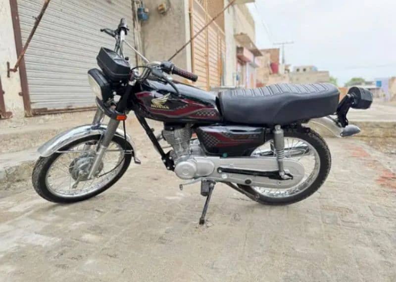 Honda 125 CG 2008 model for urgent sale 1