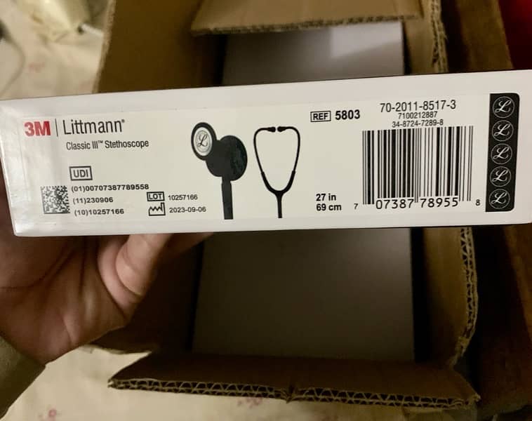 3m littmann classic 3 stethoscope black edition … 4