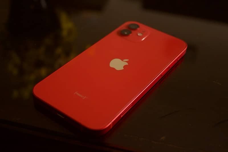 Iphone 12 128 GB Product Red with box 2