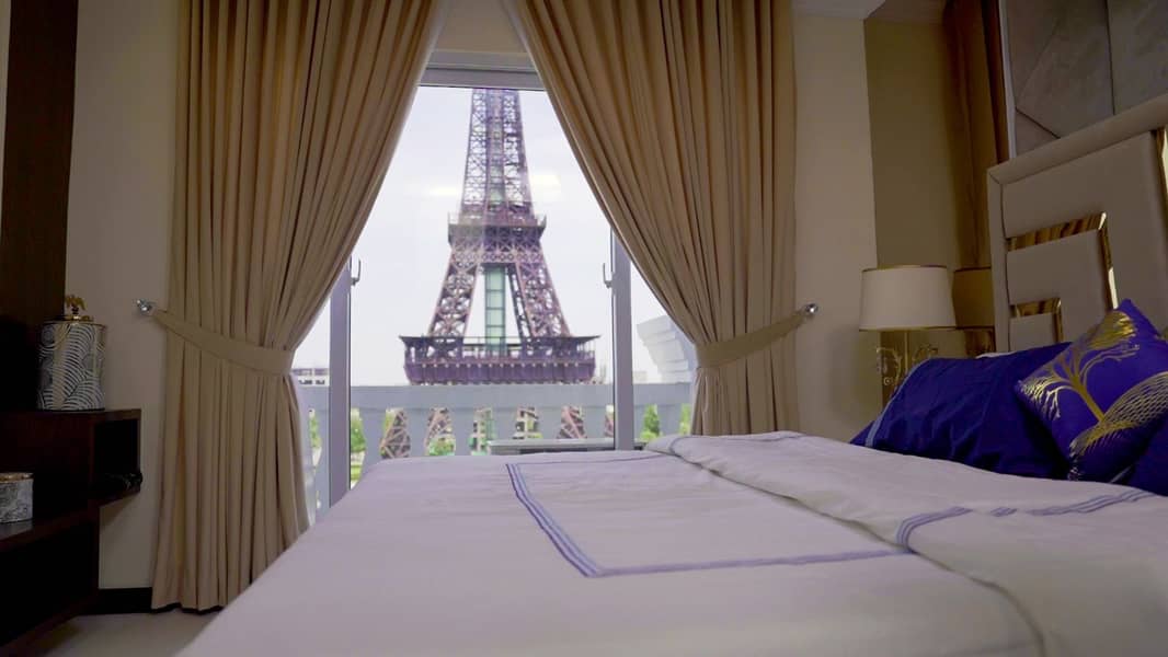 LUXURY ONE BED FACING EIFFEL TOWER AT INVESTOR RATE WITH LUXURY AMENITIES 1