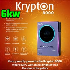 Knox 6KW Krypton Series PV8000 Hybrid Soar Inverter 0