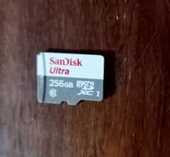 San Disk 256GB Memory Card