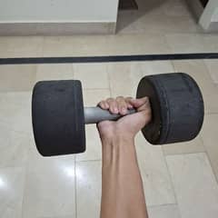 dumbbells,pair of 6KG dumbbells,rubber