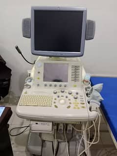 colour Doppler ultrasound. Logiq 7