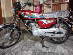 Honda 125 Islamabad Number 2023 modal brend new