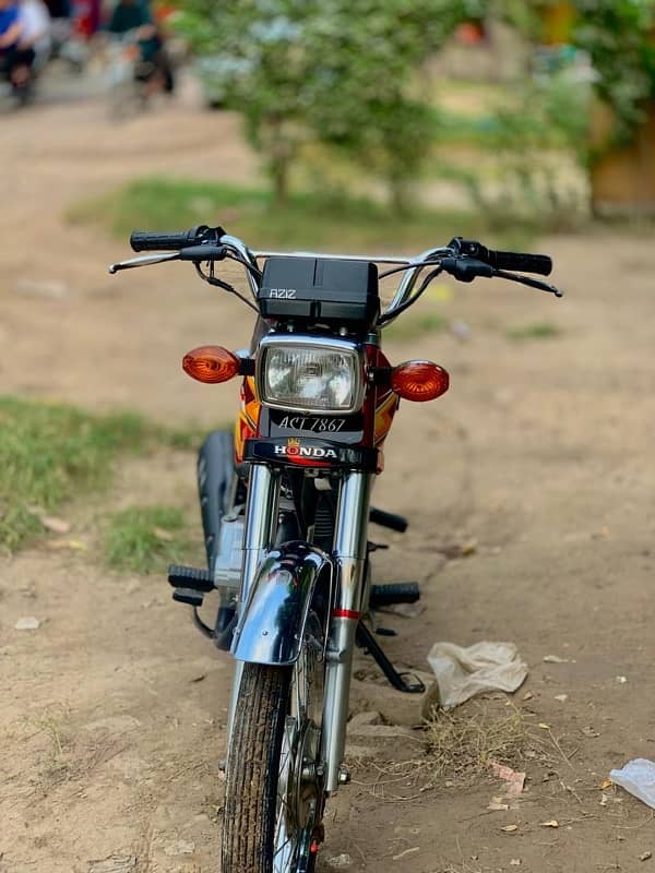 Honda 125 2021 model 3