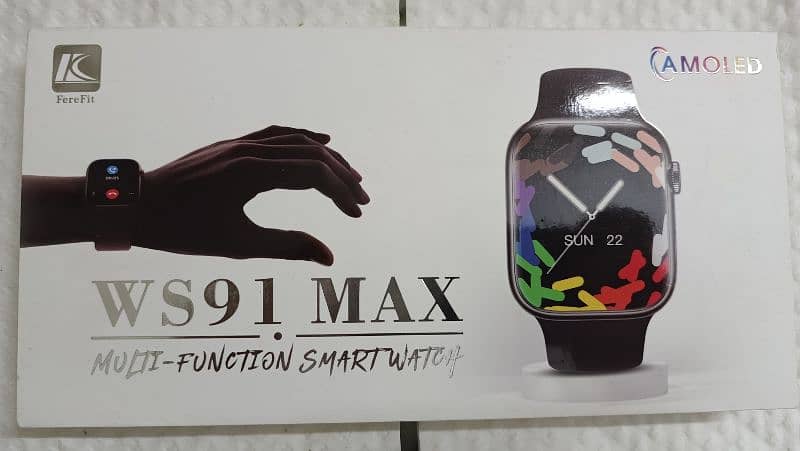 Ws 91 Max (Smartwatch) Whatsapp only (03358404588) 4