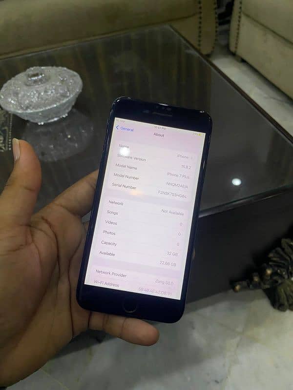 IPHONE 7 PLUS PTA APPROVED 10BY9 FINGER PRINT OKY 6