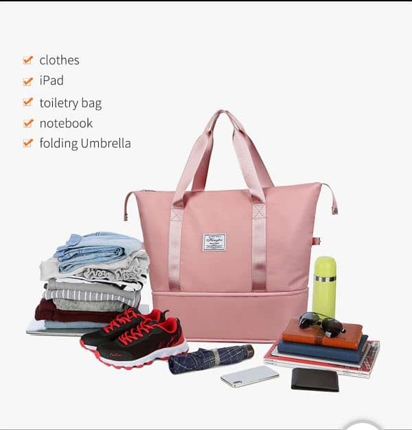 Travel bag for women 1