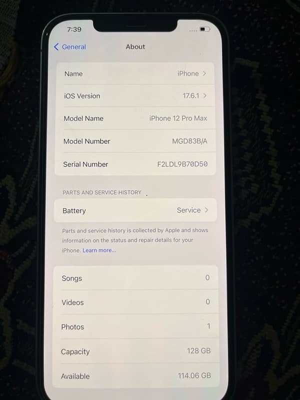 iphone 12 pro max Non pTA Scom sim working 3