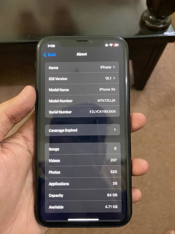 Iphone Xr 64GB Non-Pta 8